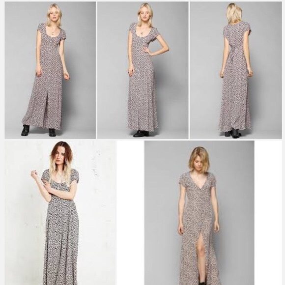Urban Outfitter Georgina Floral Maxi Dress - Picture 2 of 4